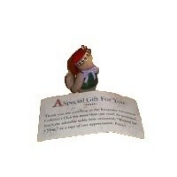 Hallmark Keepsake Ornament Waiting for a Hug Collector's Club 1999 - Picture 9 of 9